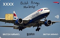 British Airways Membership card