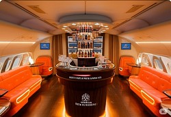BA Onboard Bar and Lounge